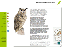 Tablet Screenshot of naturverlag.de
